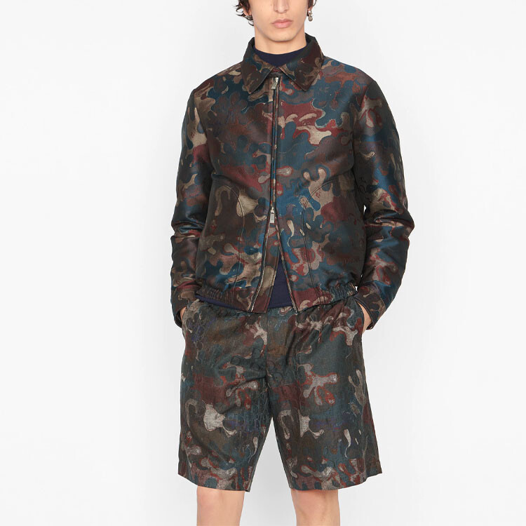 Ежеквартальные новинки Куртка мужская камуфляжная Dior, цвет Camouflage — фото 4