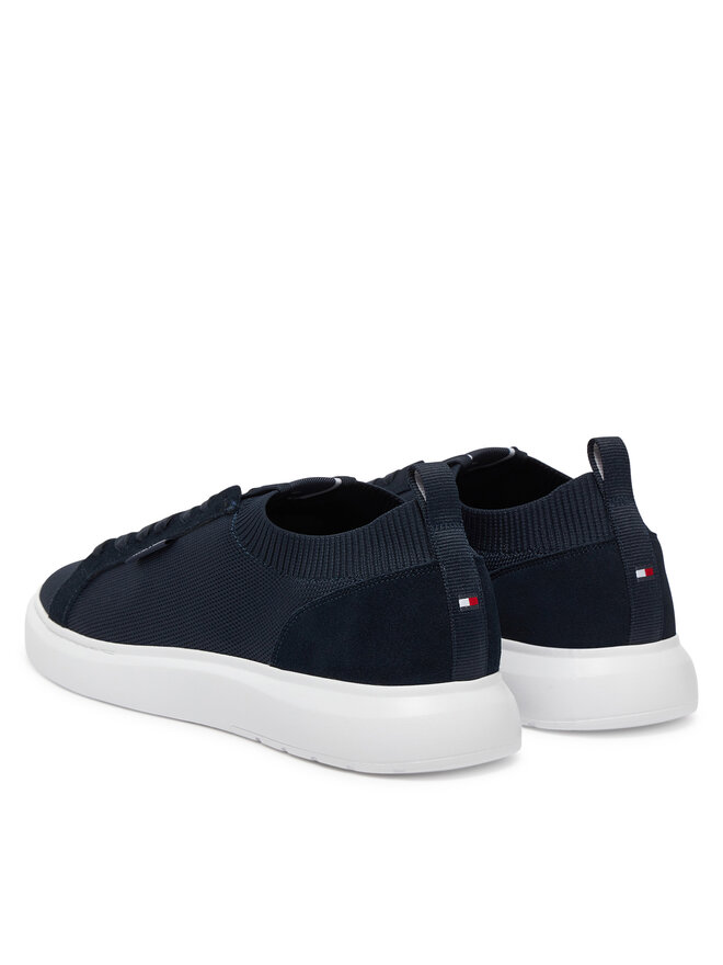 Кроссовки Light Cupsole Knit Seasonal Fm0Fm05403 Tommy Hilfiger, синий — фото 3