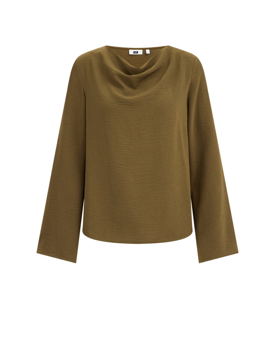 

Блузка WE Fashion Blouse, оливковый