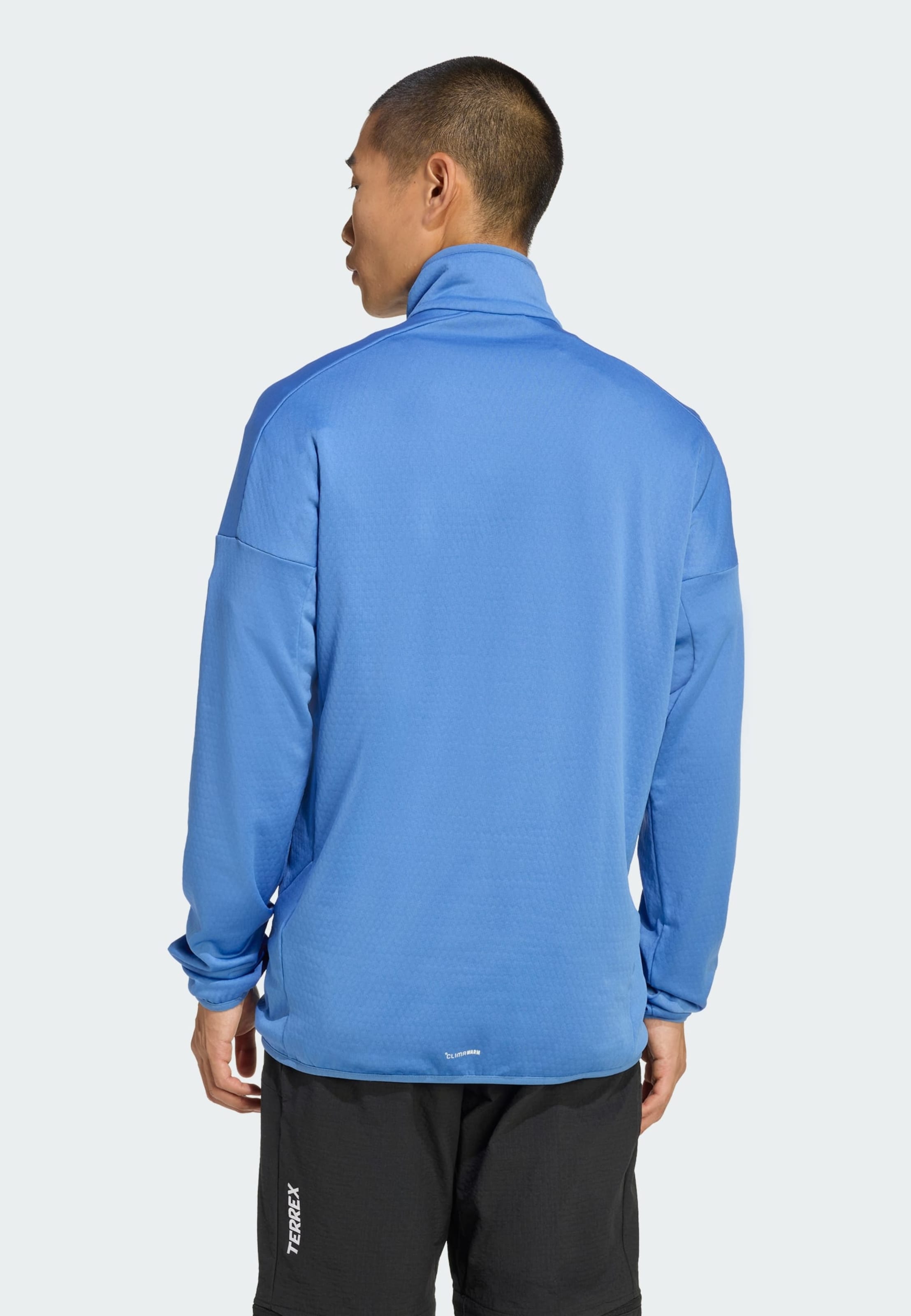 ADIDAS TERREX Спортивная флисовая куртка 'Xperior' в синем цвете — фото 3