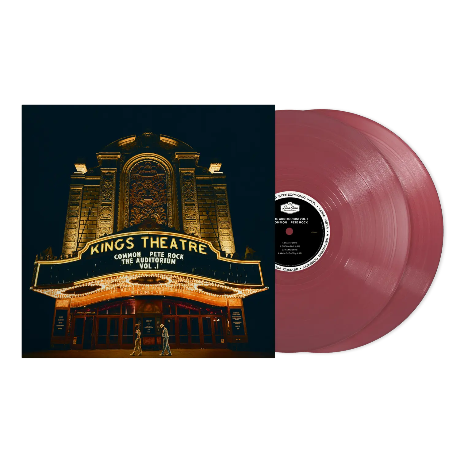 

Виниловая пластинка The auditorium vol 1. common x pete rock online exclusive "dreamin' purple" colored vinyl Common