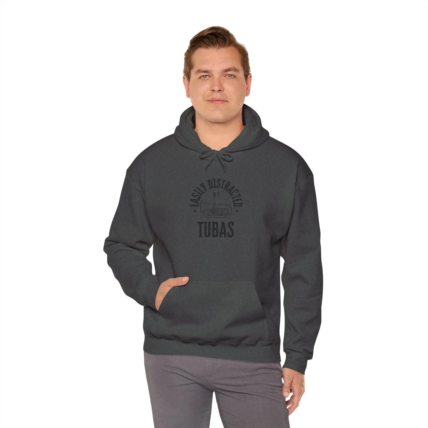 Худи для тубиста GENERIC, Dark Heather