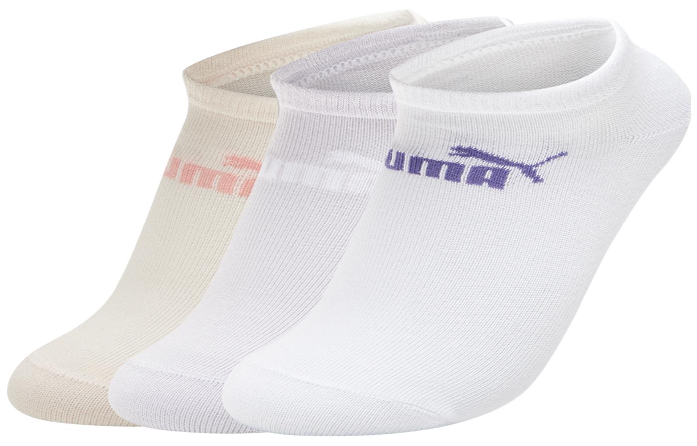 

Унисекс Носки PUMA, 3 пары (Фиолетовый+Розовый+Белый)