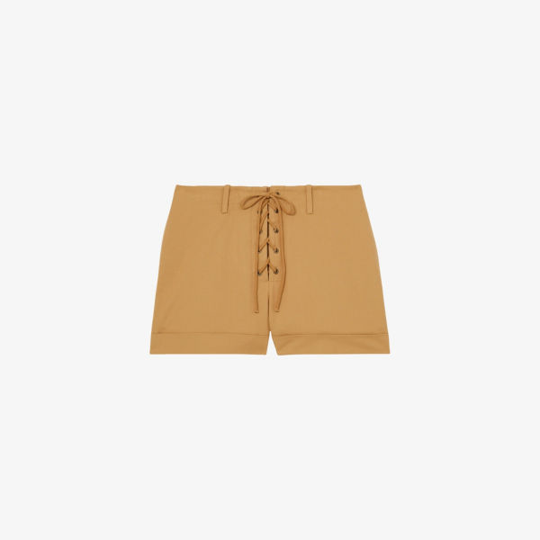 

Клемент хлопковые шорты на шнуровке Reiss, цвет tan