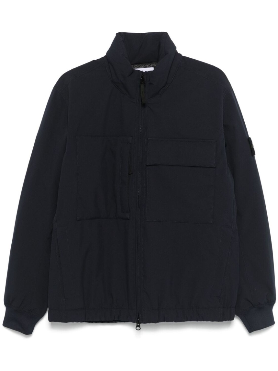 

Stone Island куртка с нашивкой Compass, синий