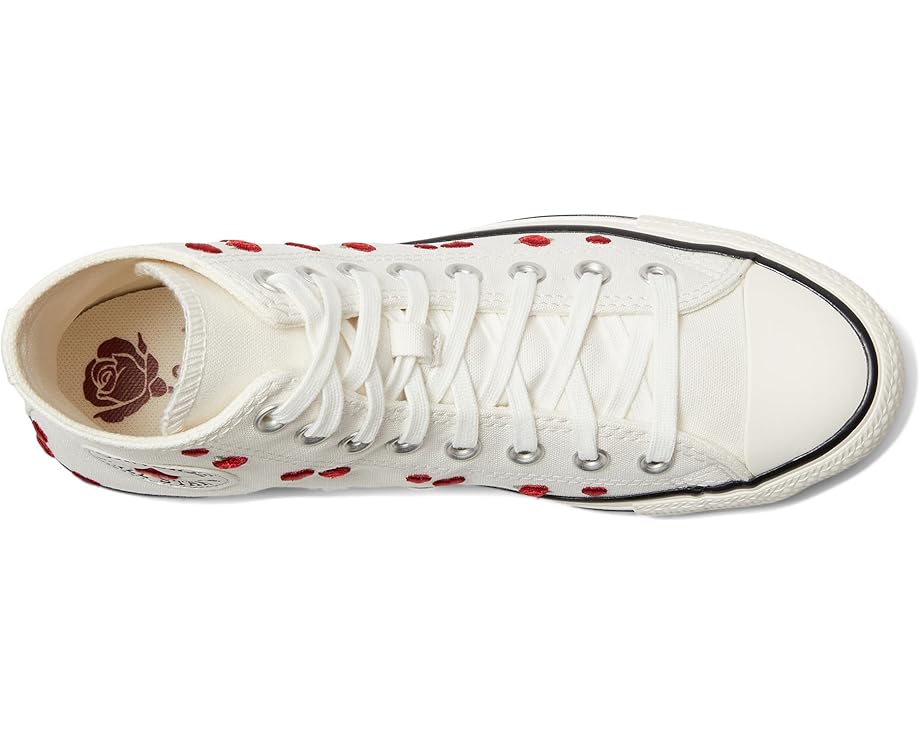 Кроссовки Converse Chuck Taylor All Star High-Top Sneaker, цвет Vintage White/Red/Egret — фото 2