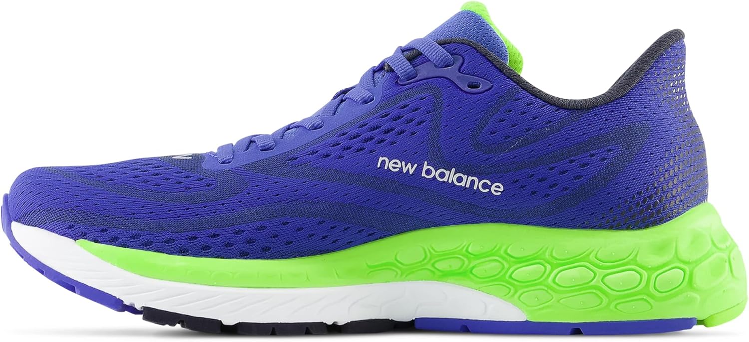 Мужские кроссовки для бега New Balance Fresh Foam X 880 V13, синий/зеленый — фото 3