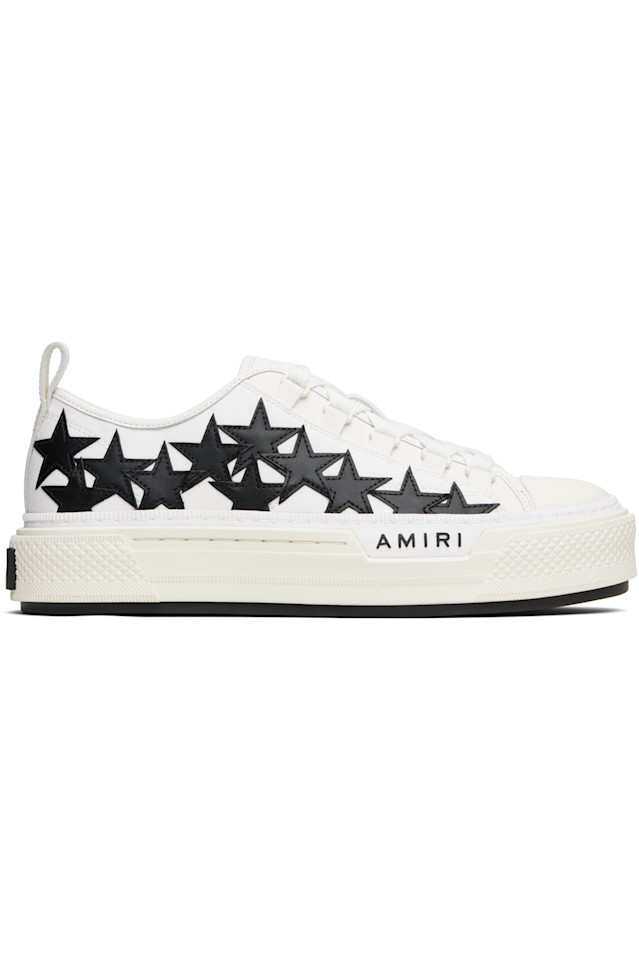 

Звездные кеды Stars court low Amiri, мультиколор