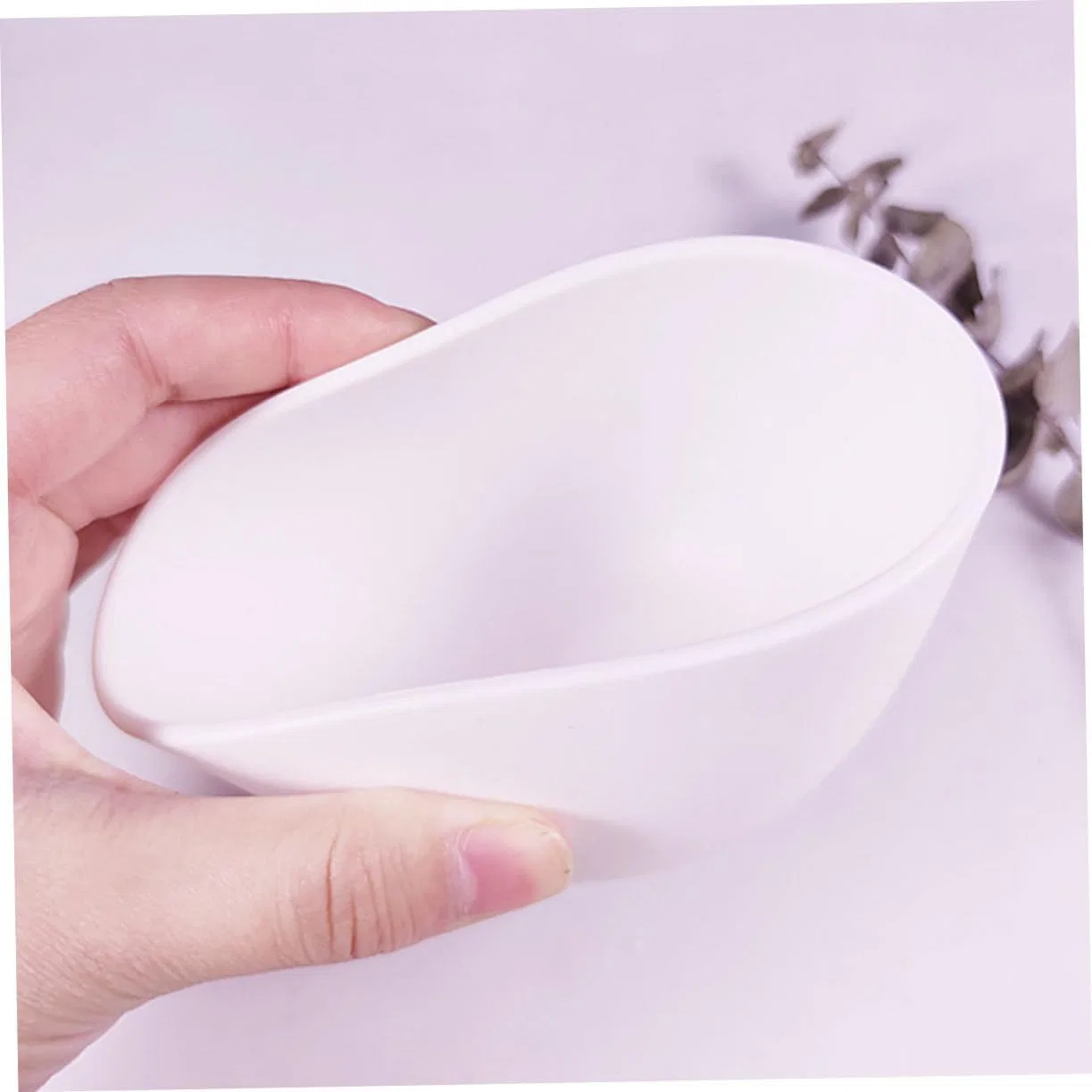 Набор для смешивания масок для лица Silicone Bowl PAMINGONO белый — фото 4