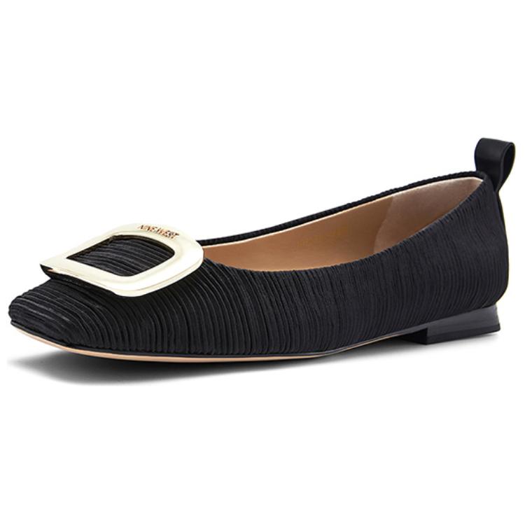 Повседневные туфли на каблуке 1,5 см женские NINE WEST, черные — фото 4