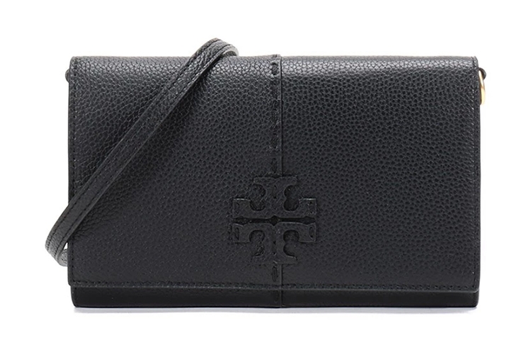 

TORY BURCH Сумка через плечо McGraw из коровьей кожи, женская, черная