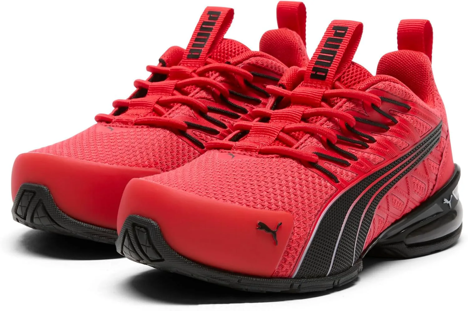 Кроссовки Puma Unisex-Child Voltaic Evo для кросс-тренинга с альтернативной застежкой, красный/черный