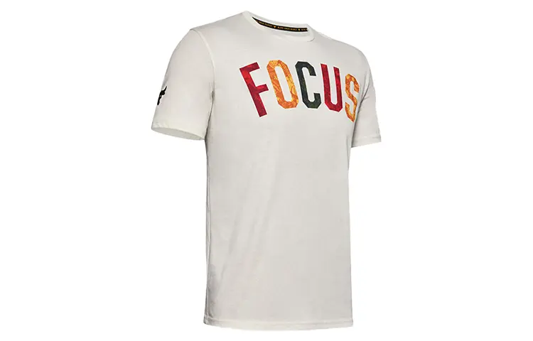 

Under Armour Футболка прямая мужская white