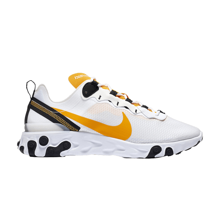 

Кроссовки React Element 55 'University Gold', белый