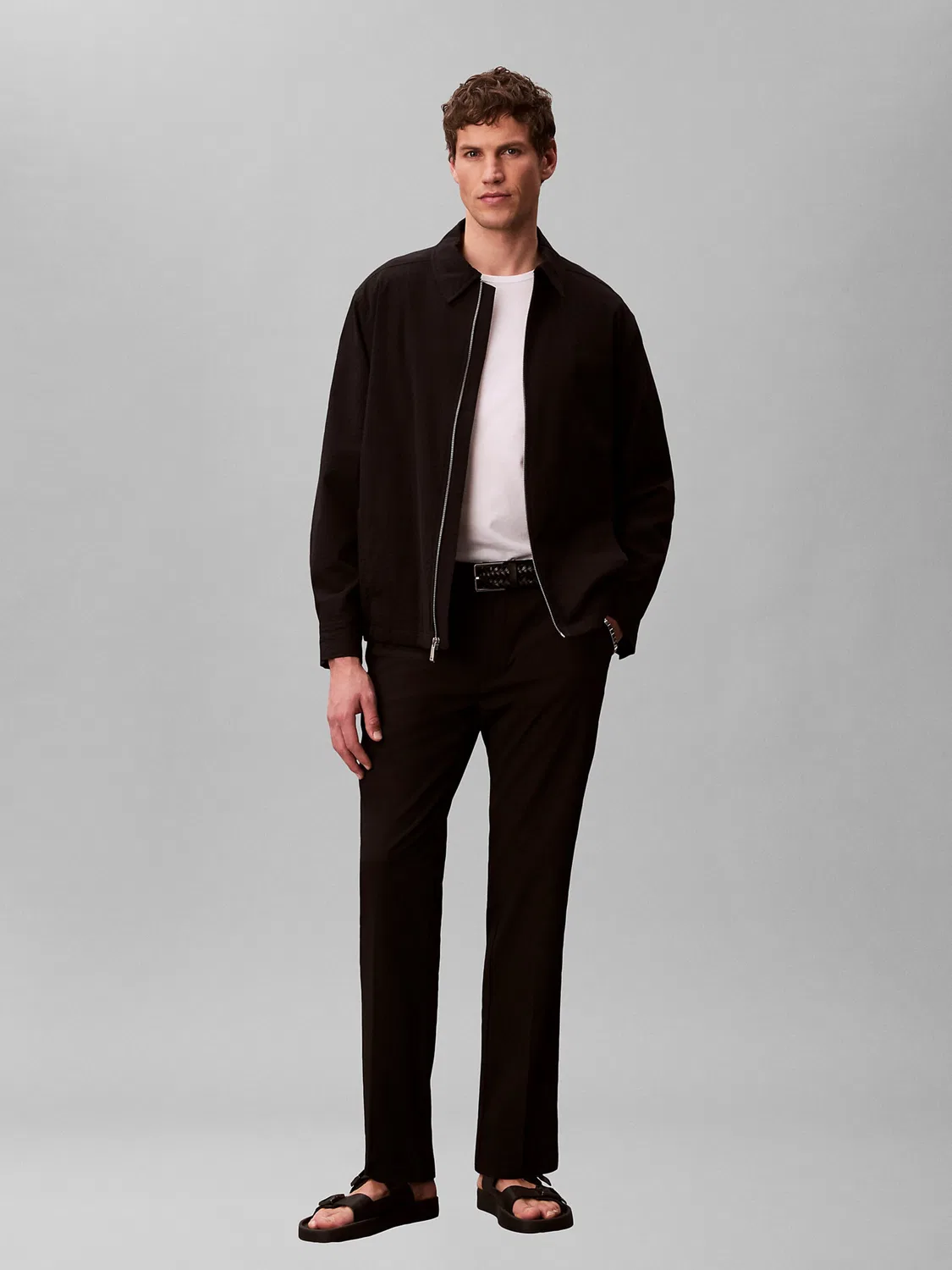 Брюки Calvin Klein Regular черного цвета — фото 2