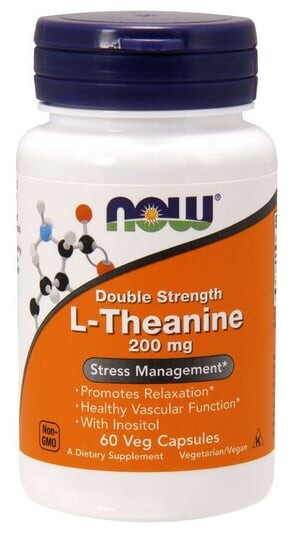 

Now Foods, L-теанин, 60 капсул