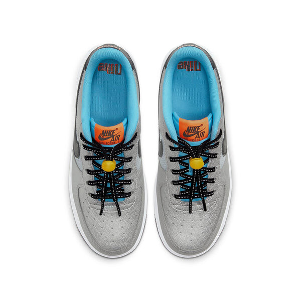 Кроссовки Air Force 1 Nike, серебряный — фото 4