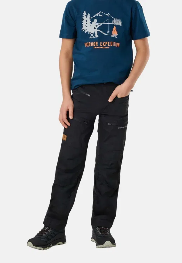 Брюки Nordkap stretch pants jr ii trousers Swedemount, черный — фото 2