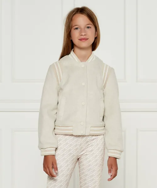 

Бомбер Regular fit Guess, бежевый