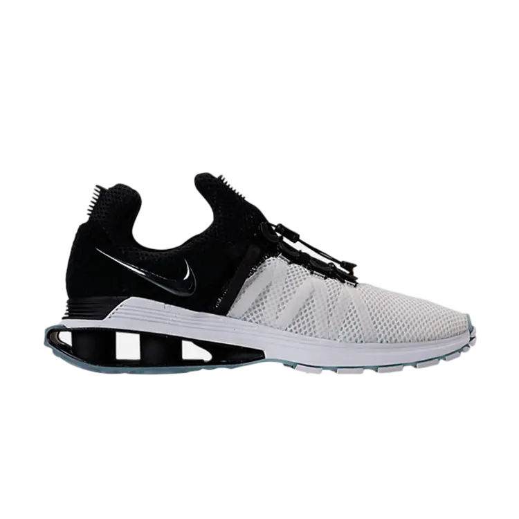 

Кроссовки Nike Shox Gravity 'White Black', белый, Белый;серый, Кроссовки Nike Shox Gravity 'White Black', белый