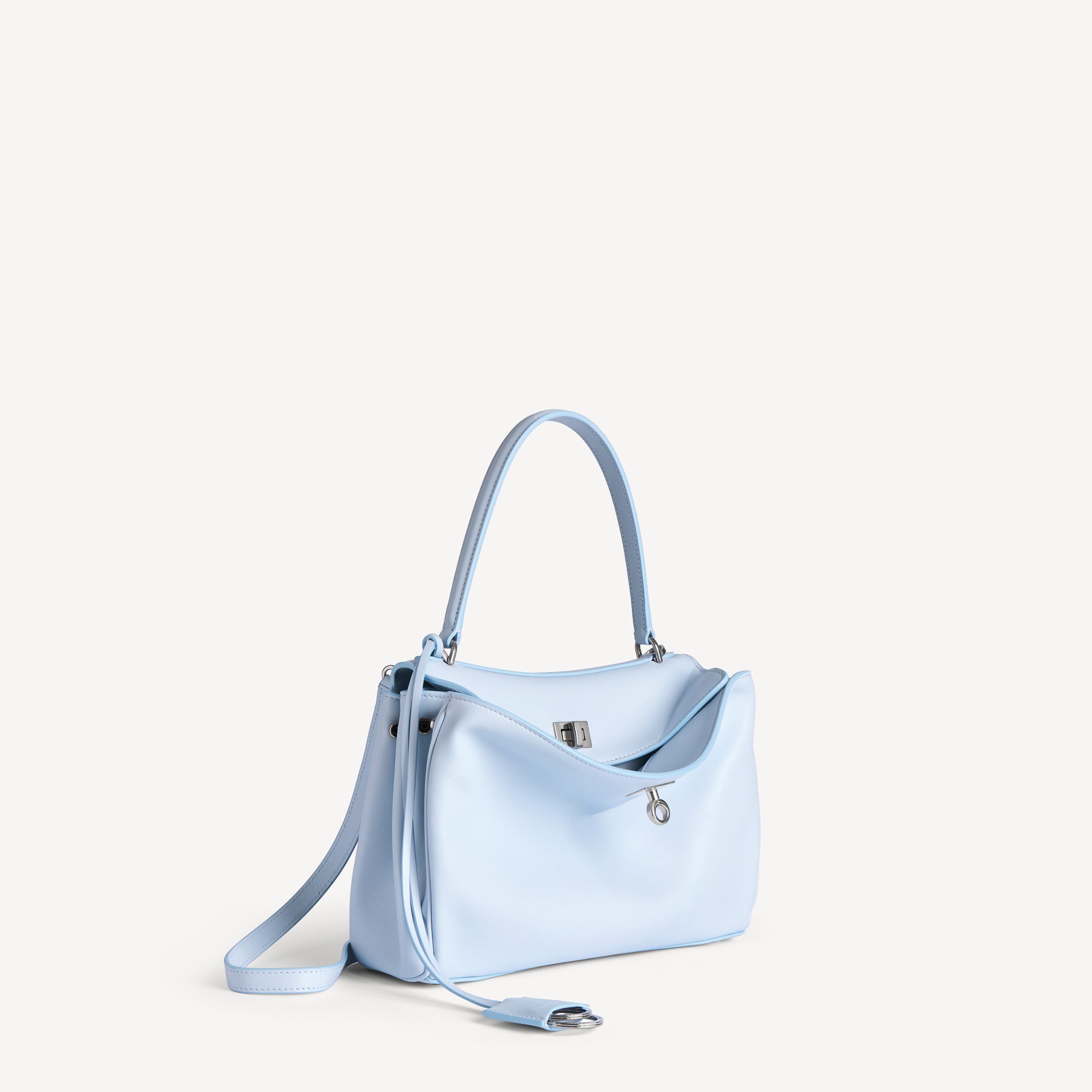 BALENCIAGA Женская сумка Rodeo Small в цвете "облачно-голубой" — фото 2