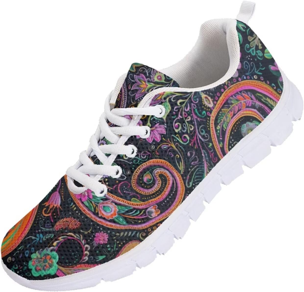 

Кроссовки для бега мужские Funnydude Funny Print, осенние легкие дышащие сетчатые, повседневные кроссовки 2025, Paisley