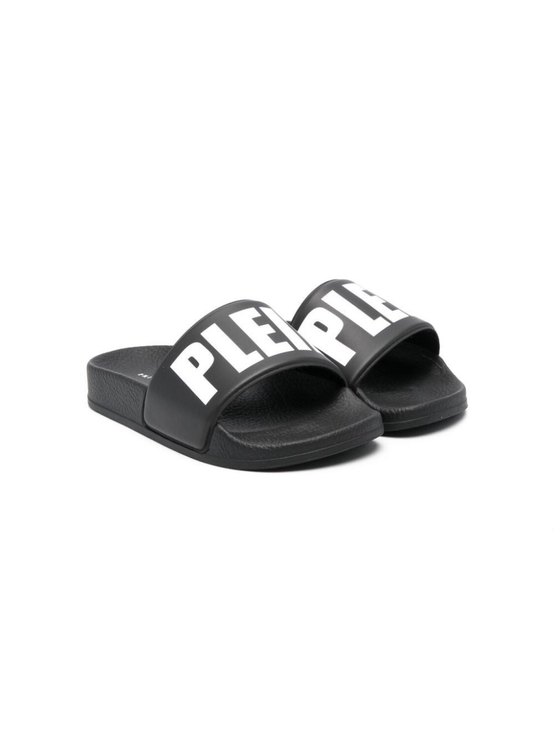 

Philipp Plein шлепанцы с принтом Plein, черный