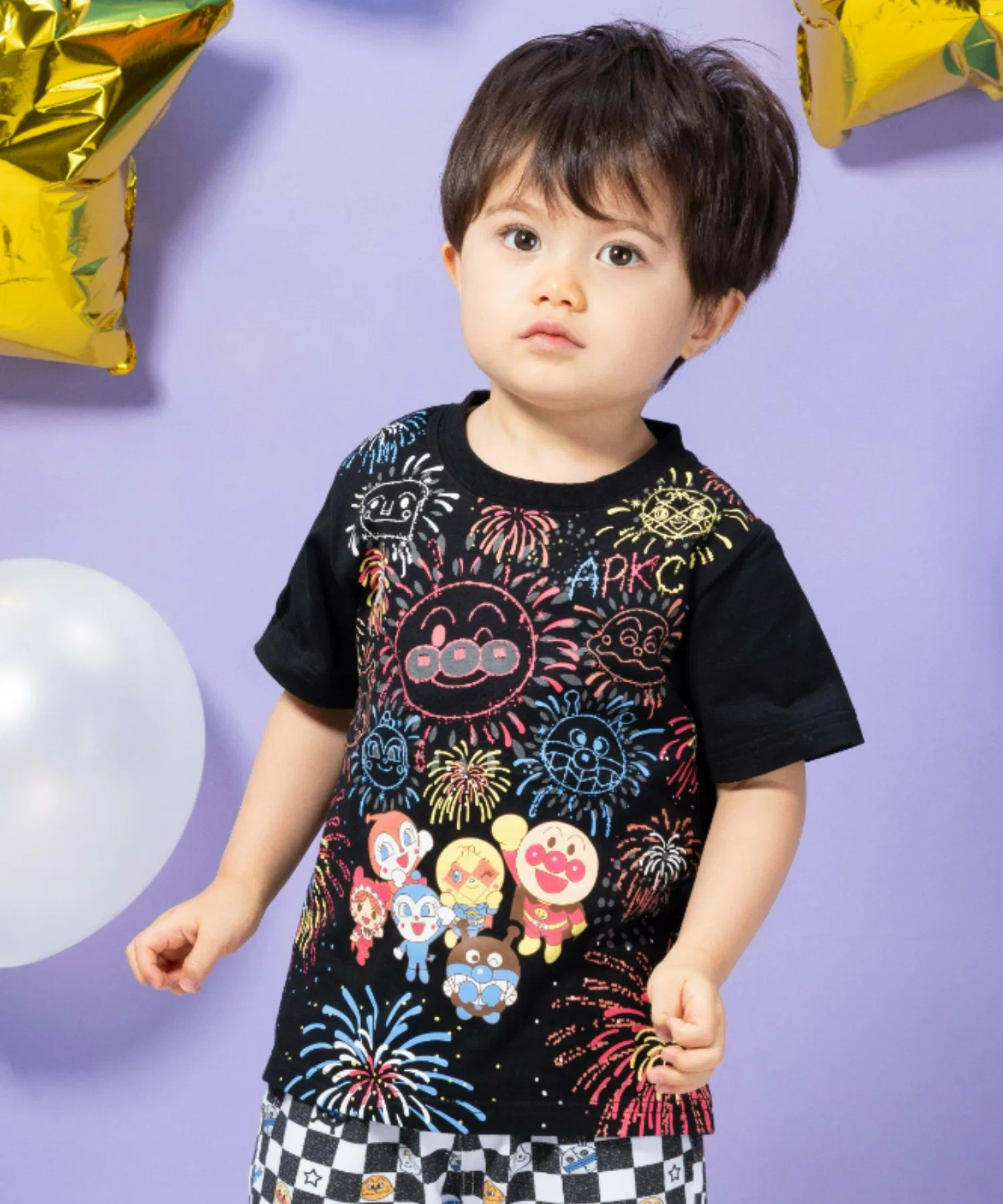 Детская футболка ANPANMAN KIDS COLLECTION с коротким рукавом и принтом — фото 2