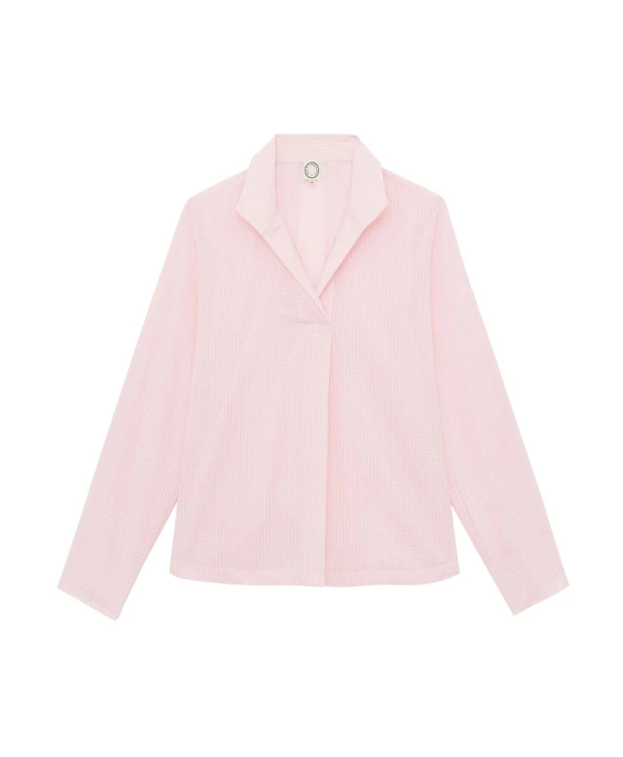 

Хлопковый топ Ноа Ines De La Fressange Paris, розовый