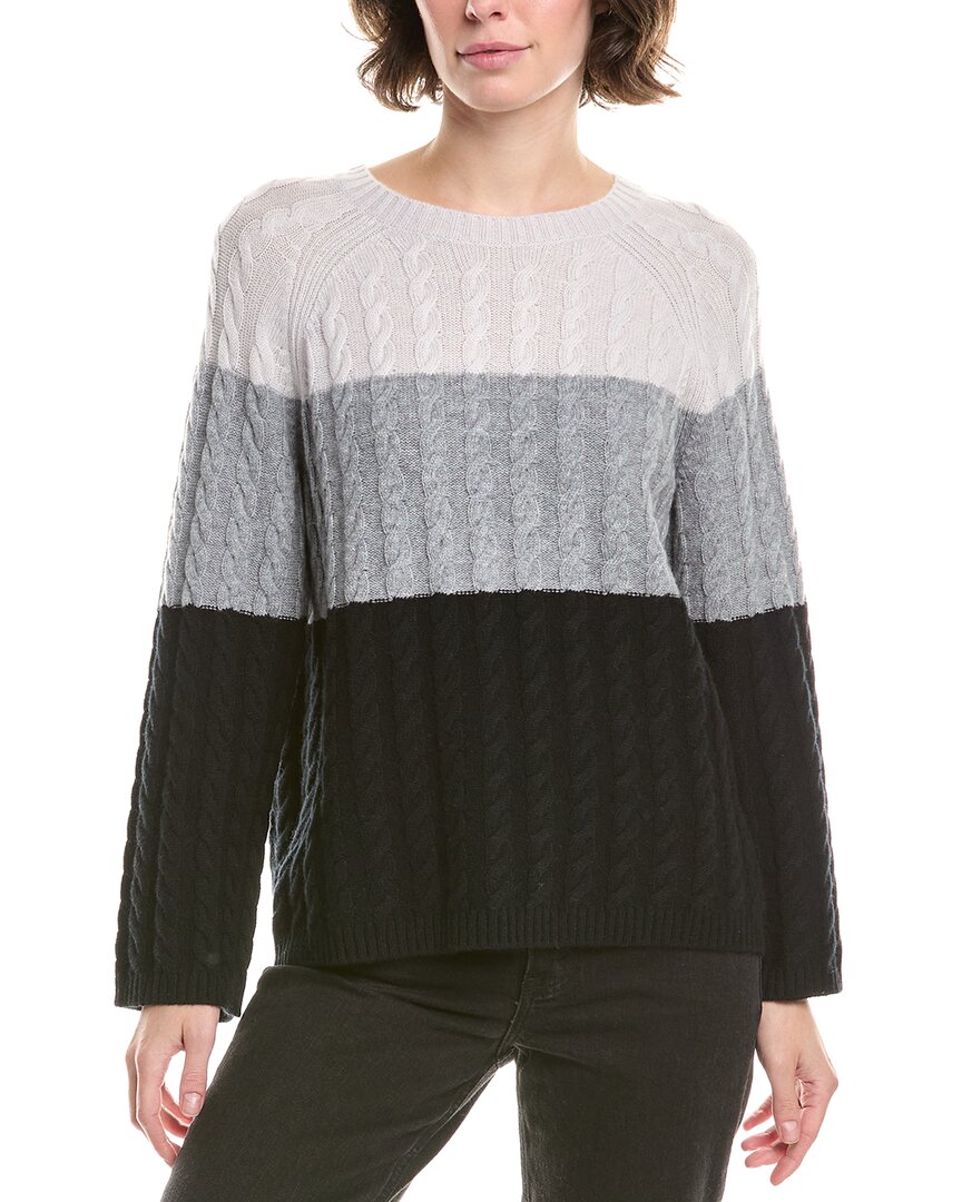 

Форте Кашемир Кабельный Реглан Свитер из шерсти и кашемира Forte Cashmere