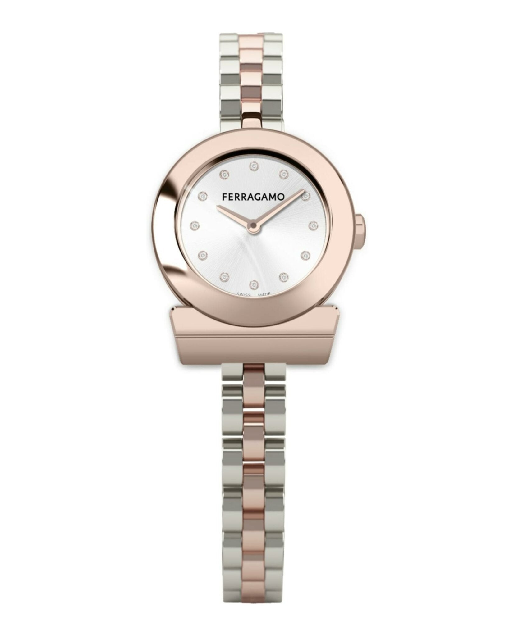 

Часы Gancini Salvatore Ferragamo, цвет two tone/two tone/silver
