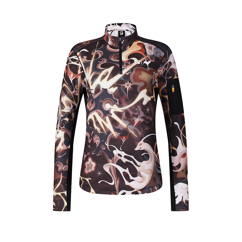 

Футболка женская с принтом по всей поверхности FILA, All Over Print