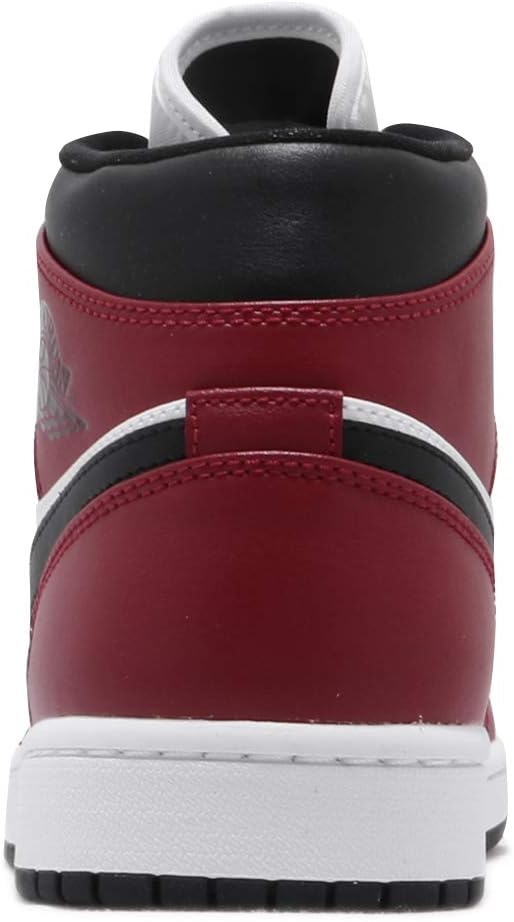 

Кроссовки Nike Air Jordan 1 Mid для мужчин, Black Gym Red White