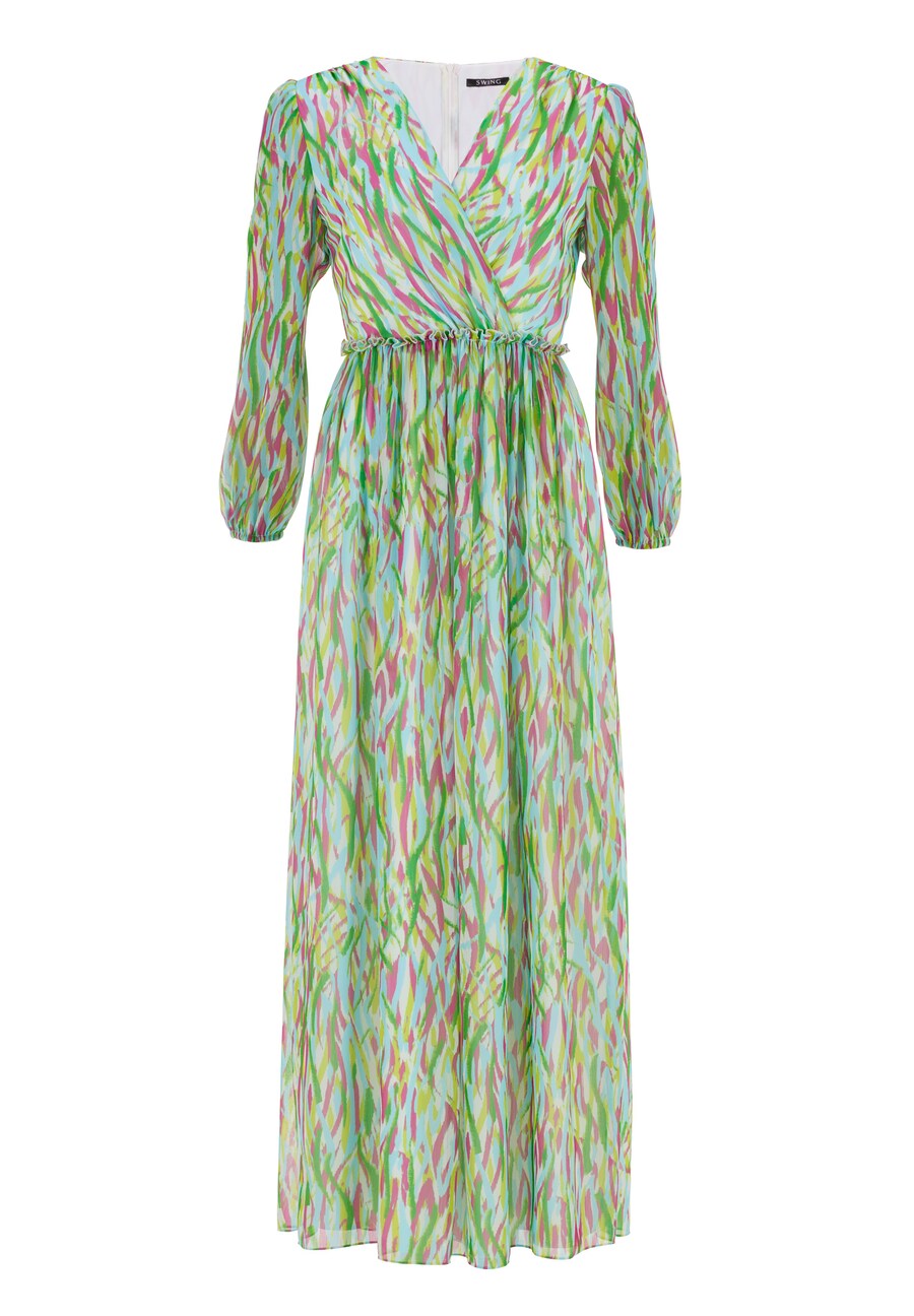 

Платье макси SWING Dress, разноцветный