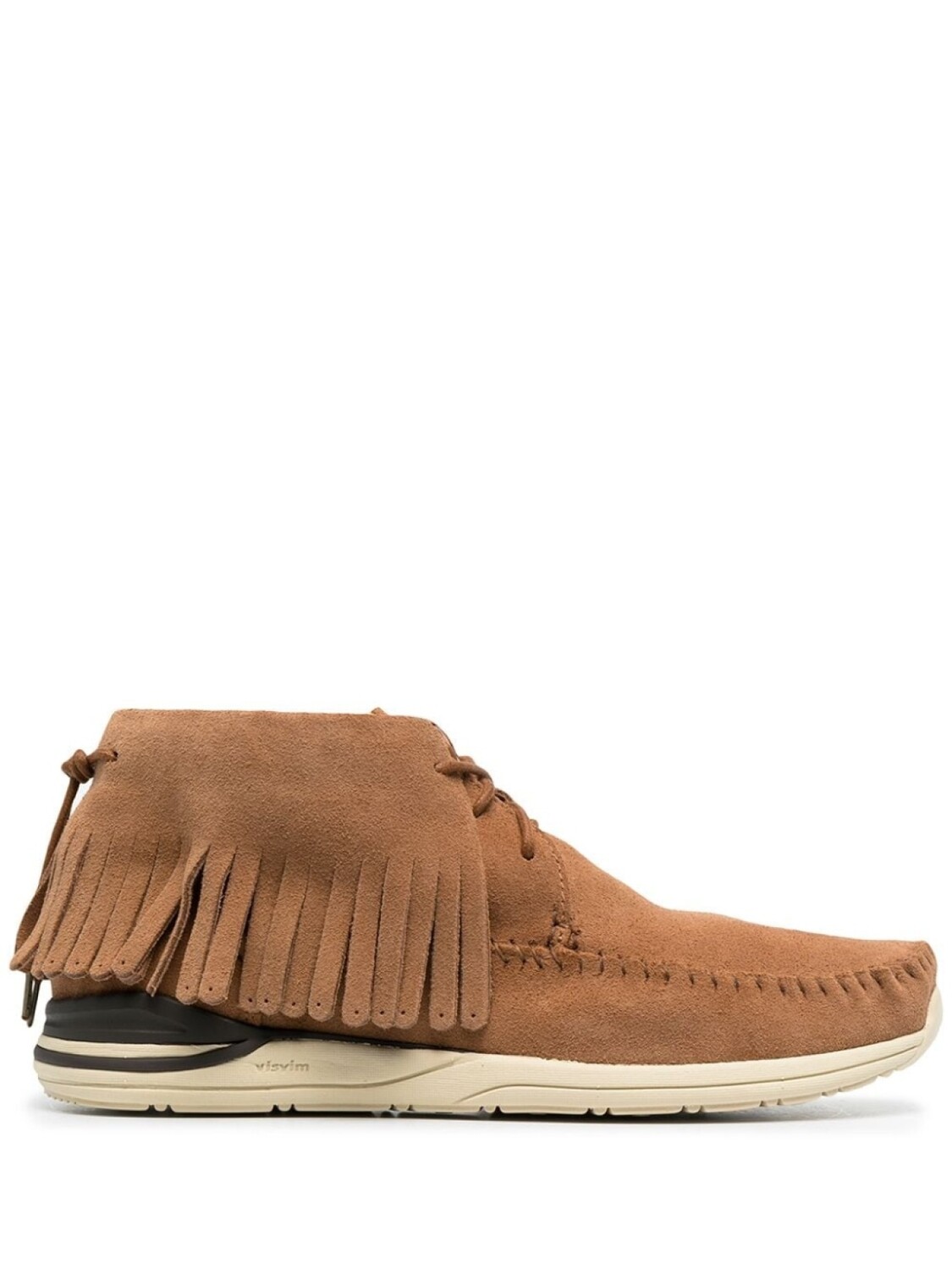 

Ботинки с бахромой visvim, коричневый