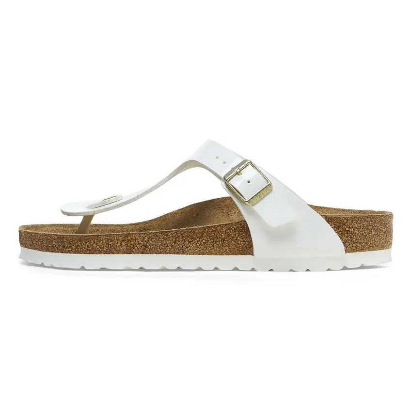 Женские сандалии T-bar Birkenstock, белая краска