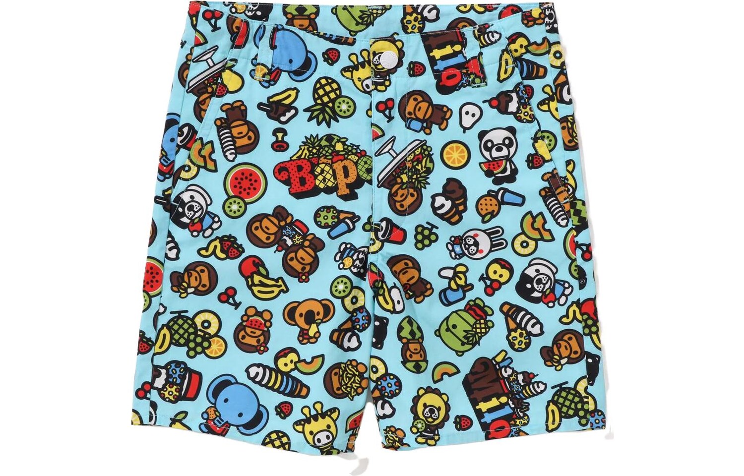 

Дети Шорты A Bathing Ape, синий