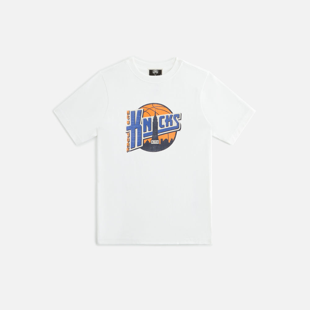

Футболка Kith Kids for the New York Knicks City Tee, белый