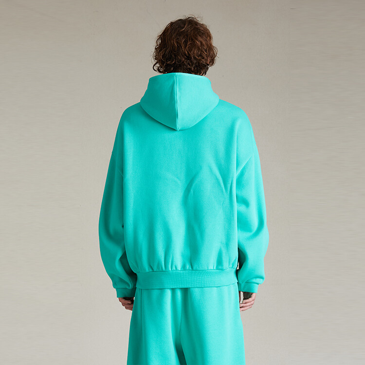 Толстовка с капюшоном Fear Of God Essentials, цвет Mint Leaf — фото 3