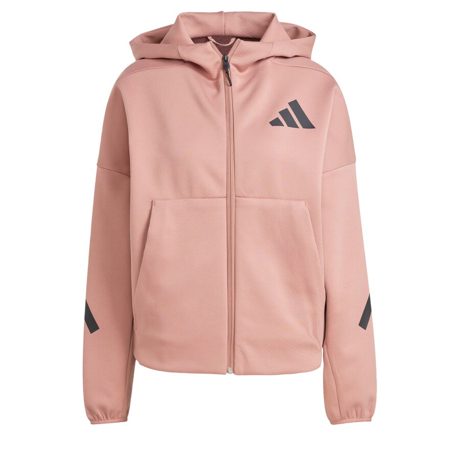 

Свитер с капюшоном на молнии ADIDAS SPORTSWEAR Athletic Zip-Up Hoodie Z.N.E., розовый