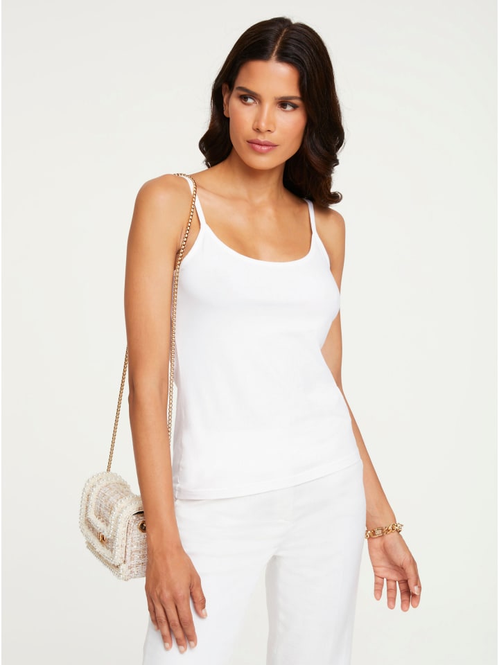 

Heine Спагетти-топ белого цвета