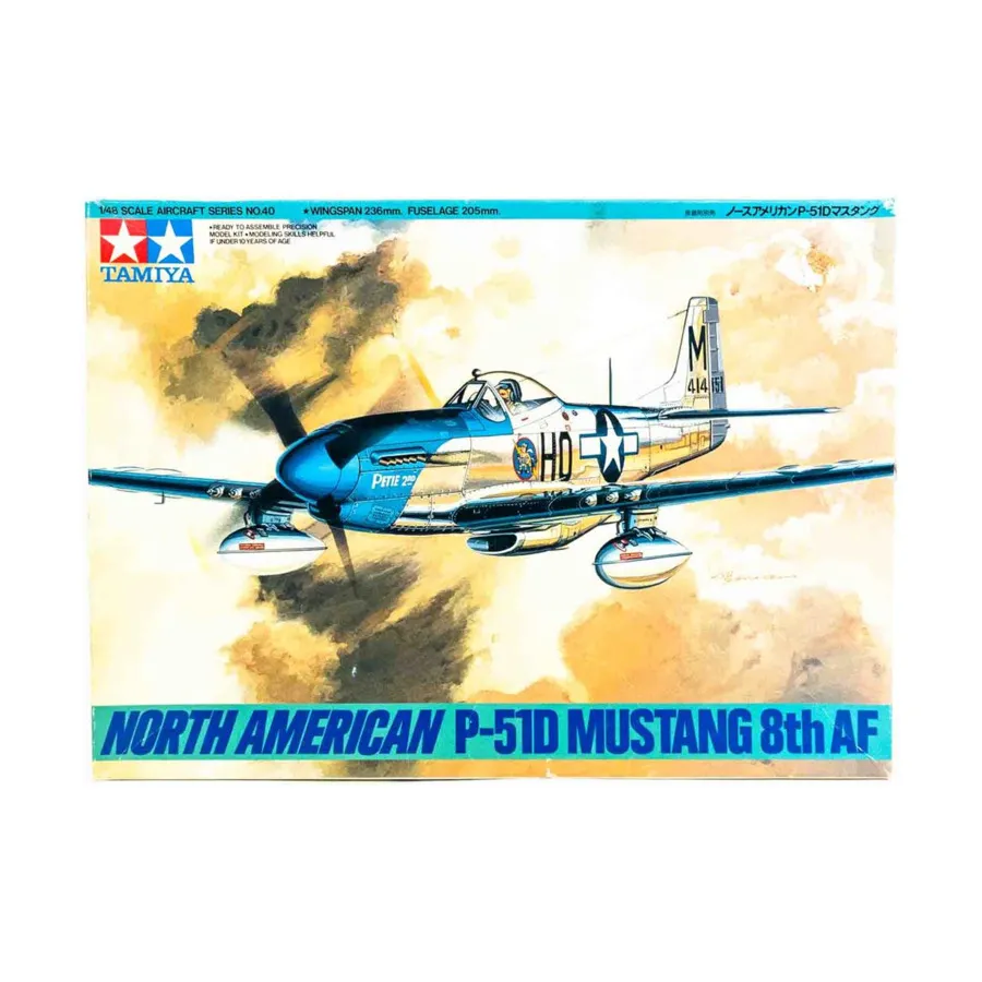 

Североамериканский P-51D Mustang (8-я ВВС), Military Aircraft Models (1:48) (Tamiya)