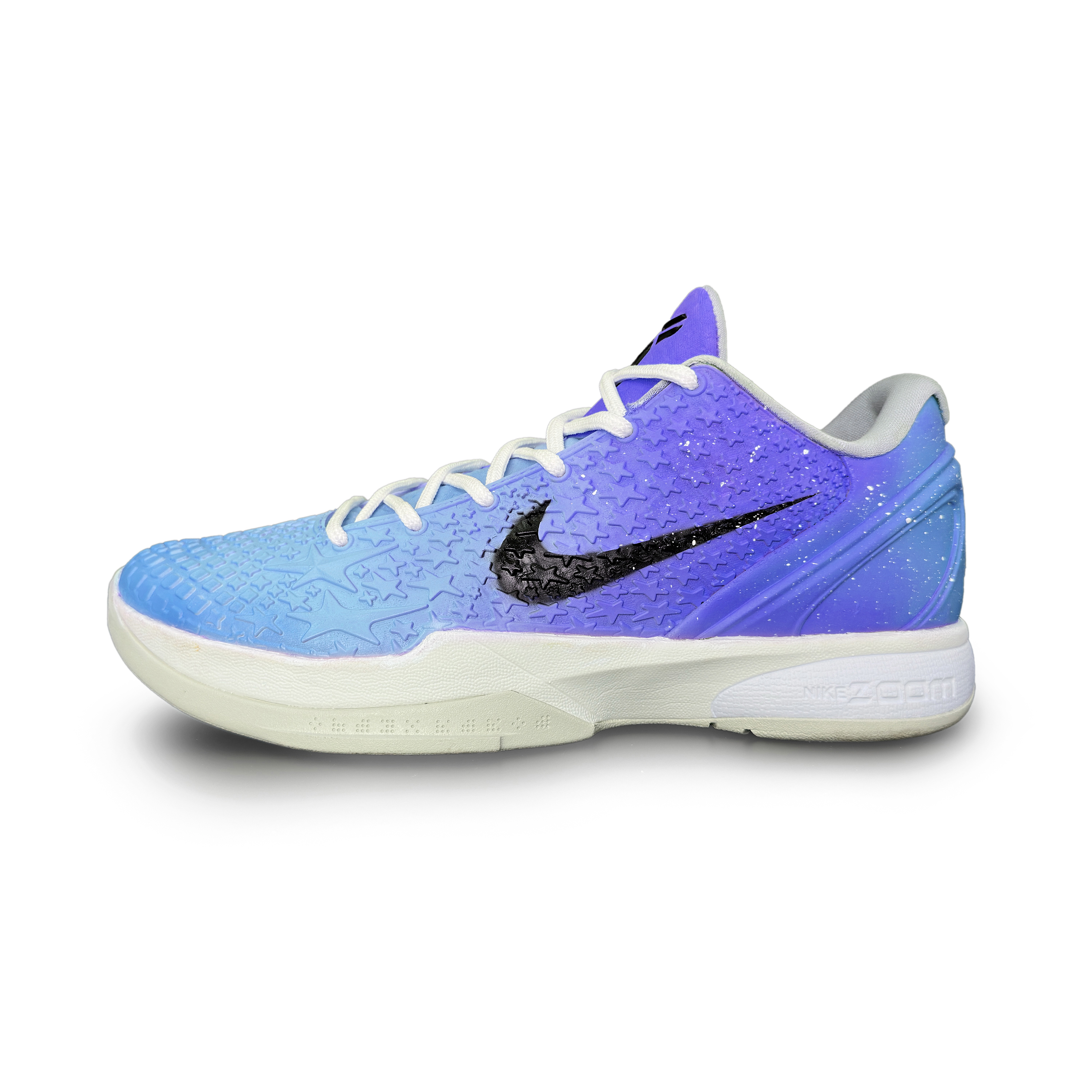 

Nike Баскетбольные кроссовки Zoom Kobe 6 Low Top мужские, синие, фиолетовые