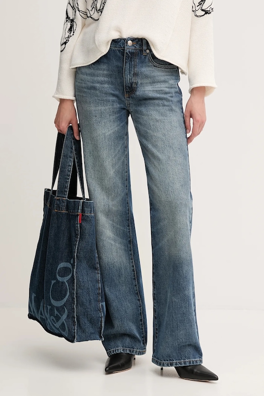 

Хлопковые джинсы Max&Co., темно-синий