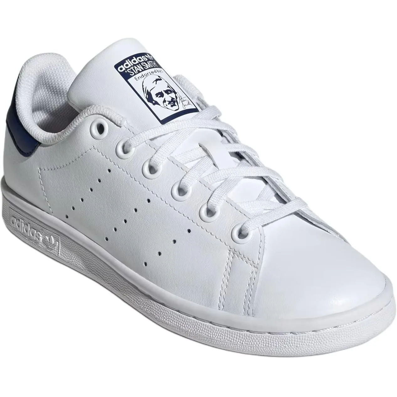 STAN SMITH мягкие и удобные нескользящие устойчивые к истиранию кроссовки Adidas Originals, белый — фото 4