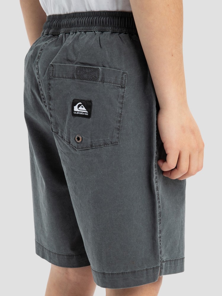 Шорты Quiksilver Taxer Kids Shorts, black — фото 2