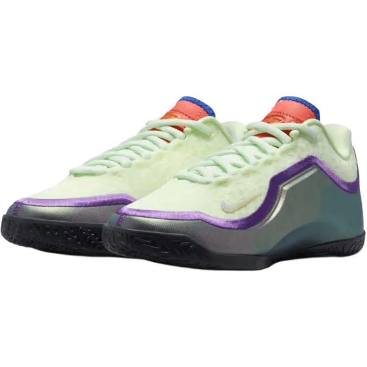 Nike Детские баскетбольные кроссовки Lebron 23 Low top Lime Green Purple — фото 4
