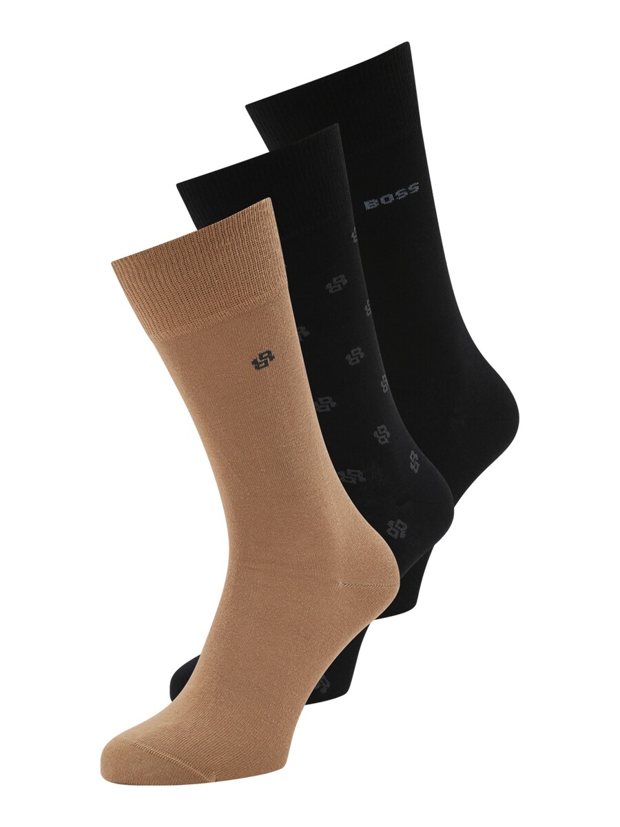 

Носки BOSS, цвет Camel/Black