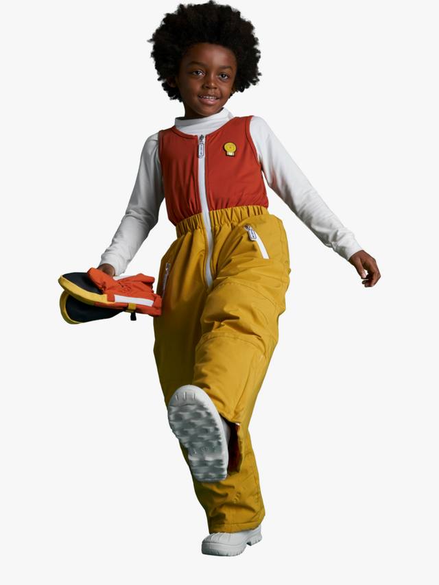 

Детские водонепроницаемые лыжные комбинезоны Cub Roarsome, Yellow/Orange