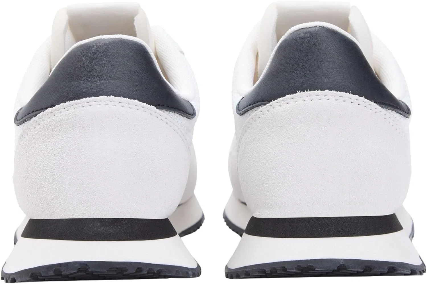 Мужские низкие кроссовки Tommy Jeans TJM Eva Runner Leather Em0em01690, White Ecru Black — фото 2